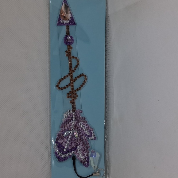Handmade Rhinestone Bookmark - Picture 3 of 3